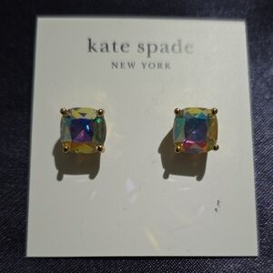 Kate Spade Multicolor Square Stud Earrings